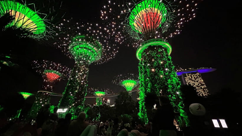 Singapore: Twilight Tour with River Cruise and Light Shows - Lau Pa Sat as the optional finale you’ll actually want