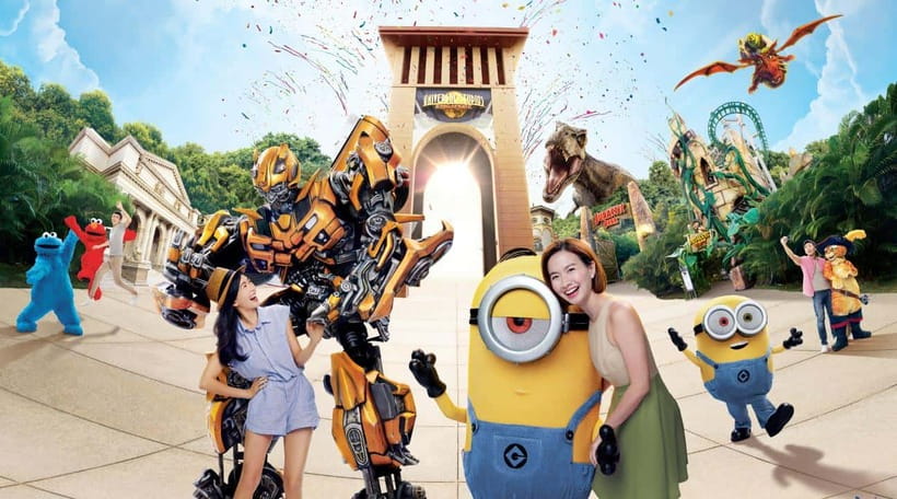 Singapore: Universal Studios Singapore Entry Ticket - Minion Land and Despicable Me rides: the family-friendly chaos zone