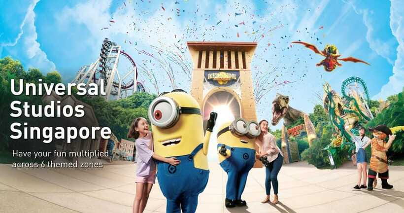 Singapore: Universal Studios Singapore Entry Ticket - Battlestar Galactica: HUMAN vs CYLON, the park’s signature dueling coaster